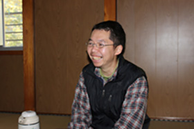 小屋主の森さん