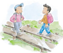 木道・歩道を歩きましょう