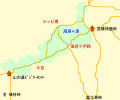 尾瀬山の鼻ビジターセンター MAP