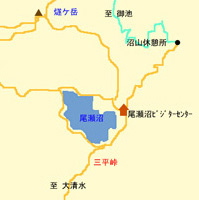尾瀬沼ビジターセンター MAP